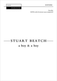 a boy & a boy SATB choral sheet music cover Thumbnail